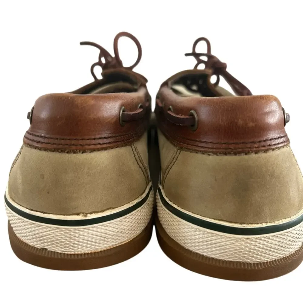 Bass Men's Washable Leather Boat Shoes